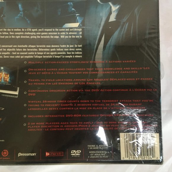 24 DVD BOARD GAME Vintage BRAND NEW FACTORY SEALED NBO NIB Keifer Sutherland - Picture 6 of 7